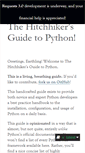 Mobile Screenshot of docs.python-guide.org